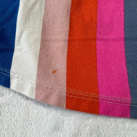 Mini Boden Rainbow Stripe Jersey Knit Skort Size 9-10Y Casual Vacation Preppy - Picture 8 of 10